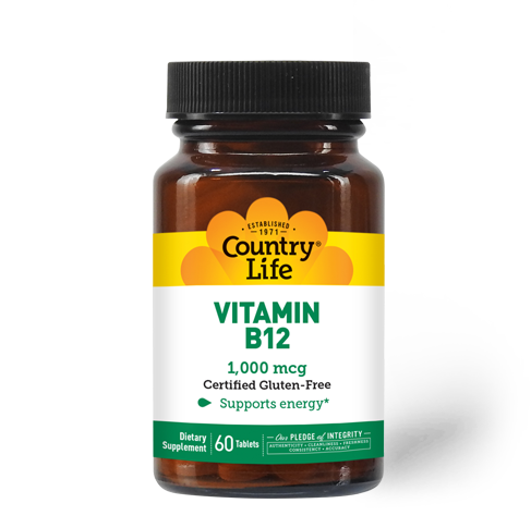 Country Life Vitamins' Vitamin B12