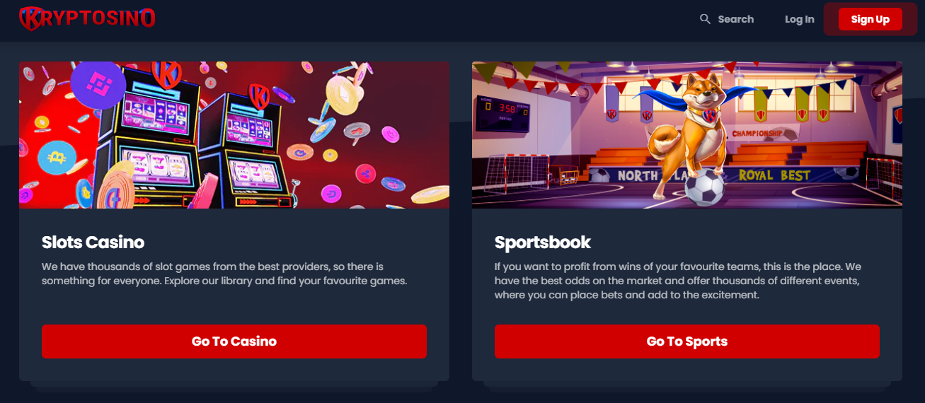 Kryptosino Casino Honest