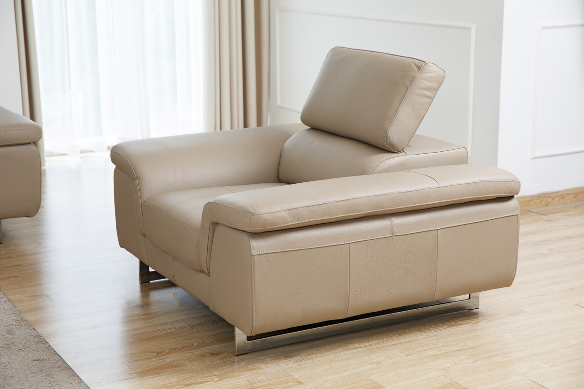 Sofa da thật nhập khẩu Malaysia mã 2207-L2