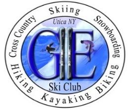 A logo for a ski club Description automatically generated