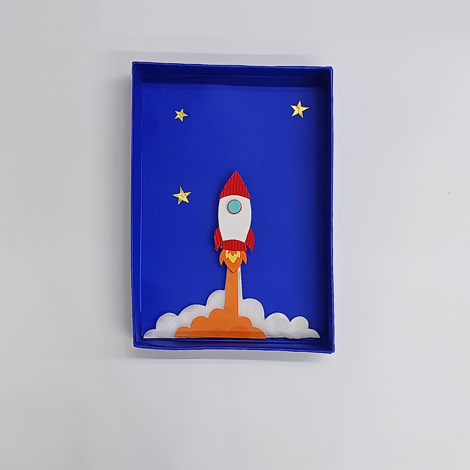 How to Make DIY Space Rocket Paper Craft Activity for Kids