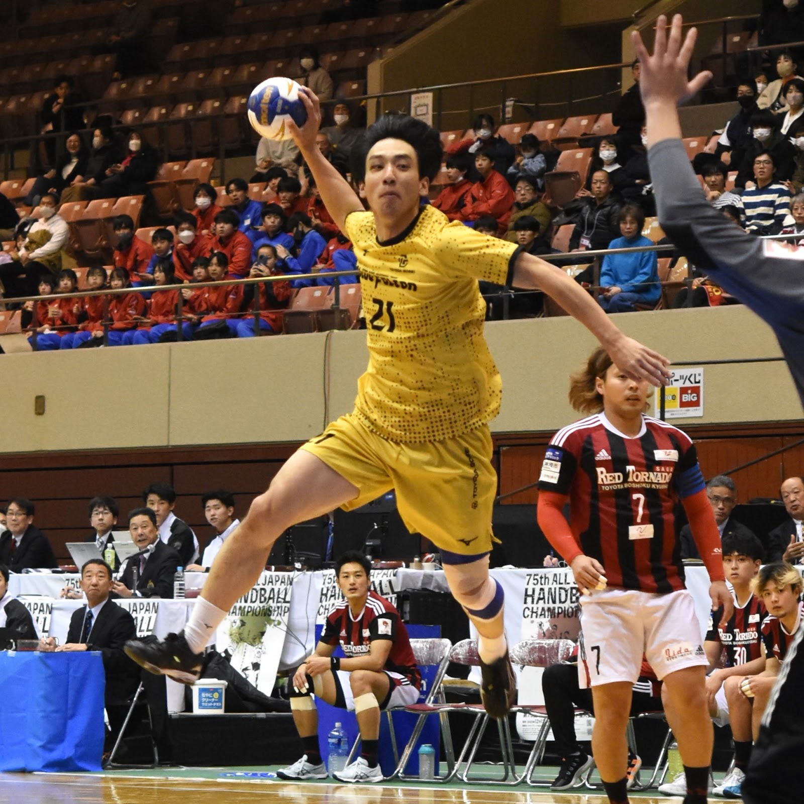 小塩豪紀（豊田合成）は昨年12月の日本選手権で1年ぶりに戦列復帰