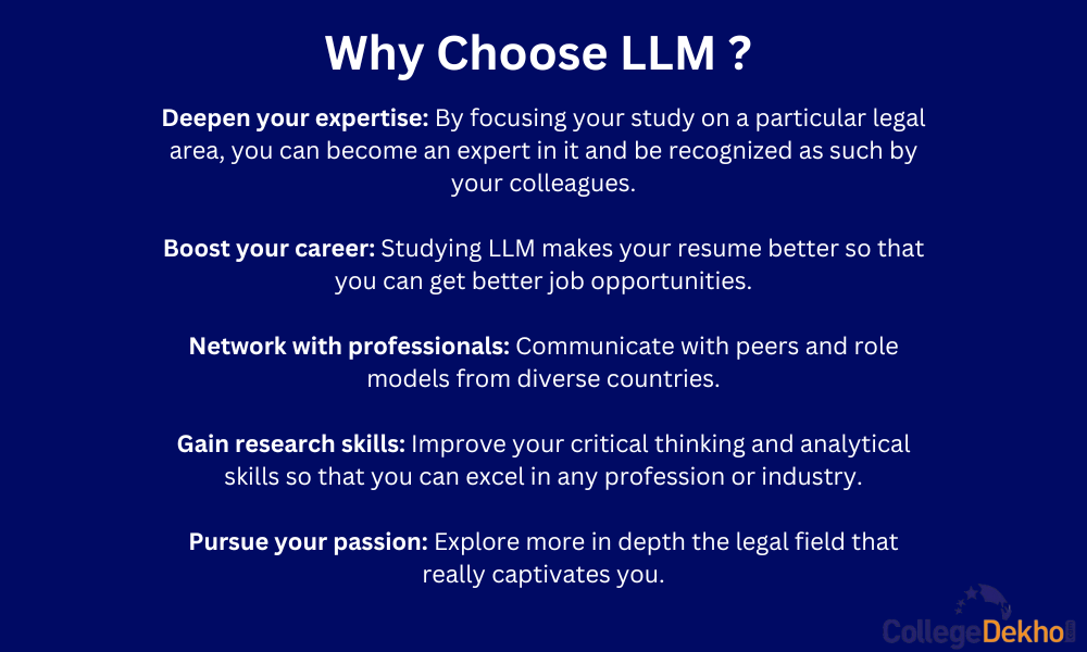 Why Choose an LLM Degree?