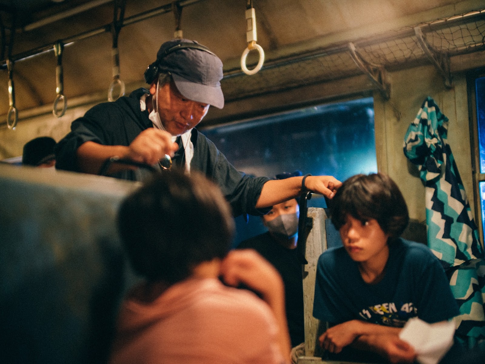 hirokazu koreeda and kid actors