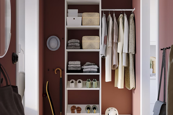 The Right Height for Closet Shelves