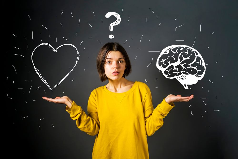connect with your feelings to overcome your self-doubt.