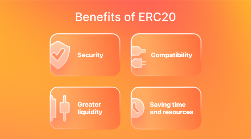 مزایای توکن‌های ERC-20