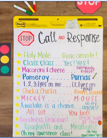 examples of call and response