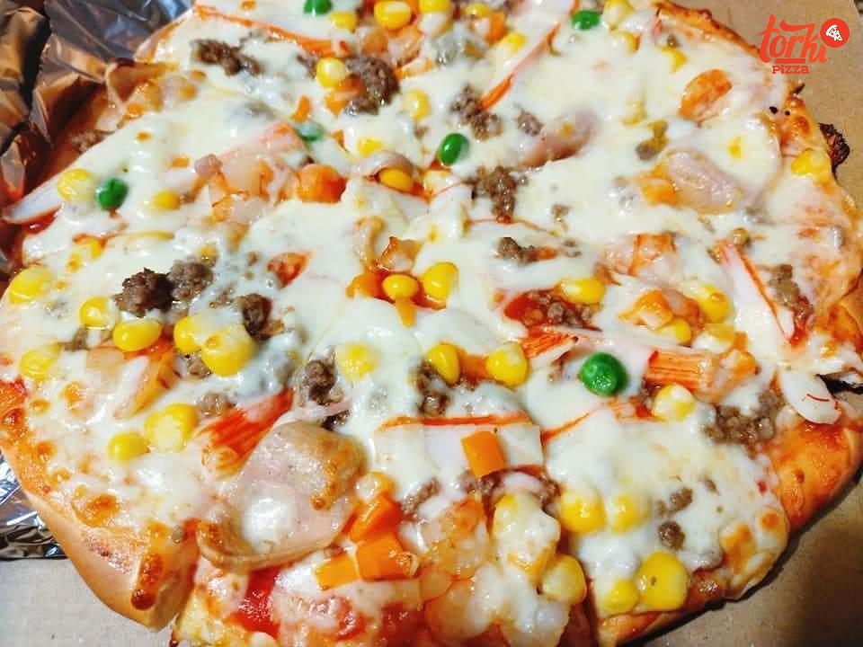 Cách làm bánh pizza thập cẩm thơm ngon khó cưỡng