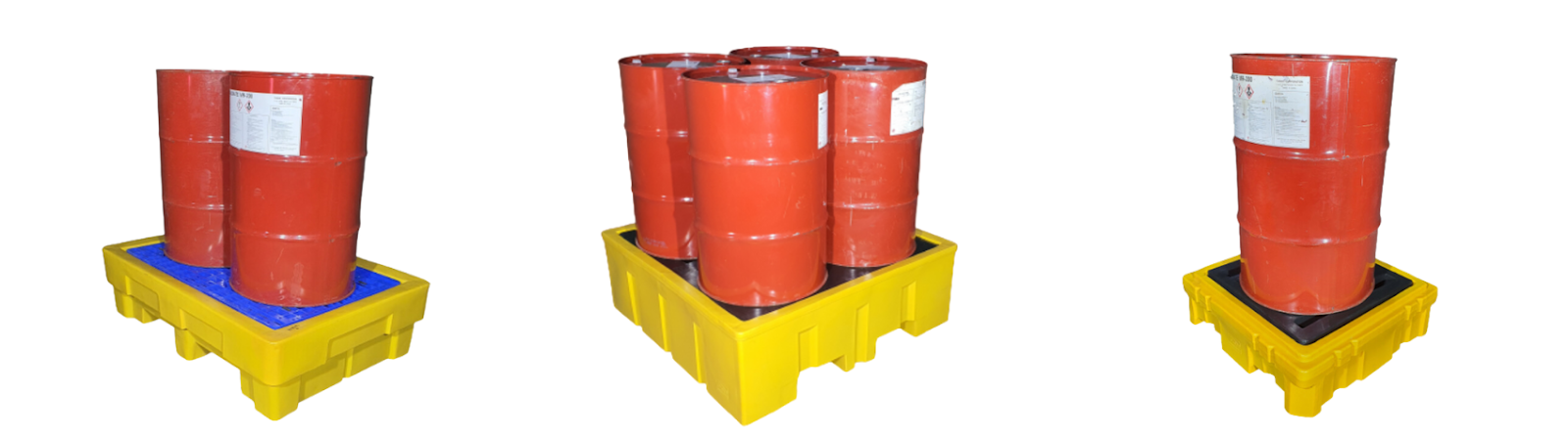 Swift's Double Wall Drum Spill Containment Pallets 