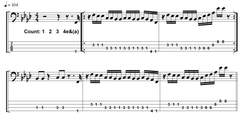 Hit Me With your Rhythm Stick: Ian Dury - Bass Tab Tutorial & Lesson