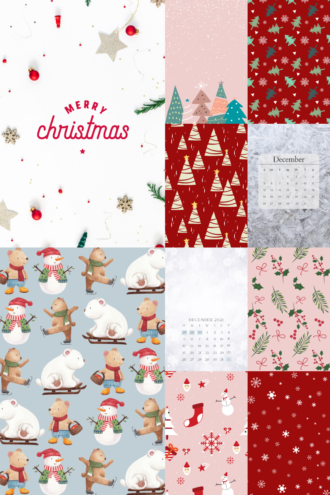 Current trends in Christmas wallpaper designs often include minimalist aesthetics, vintage motifs, and interactive or live elements for digital wallpapers.