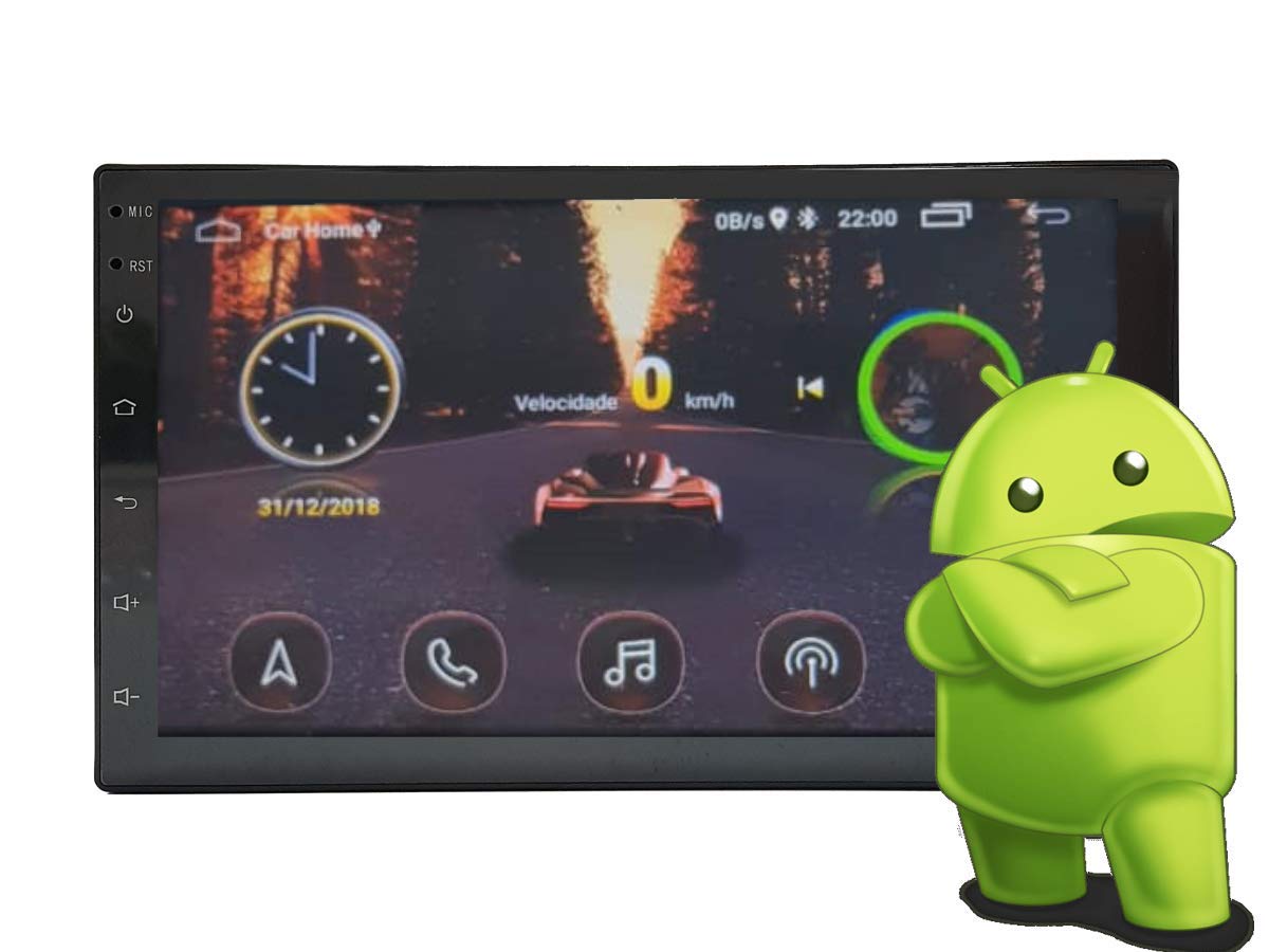 Central Multimídia Android 8.1 Roadstar Rs-804br