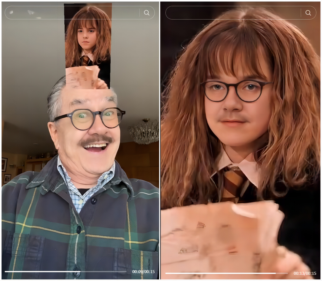 Harry Potter Filter in TikTok