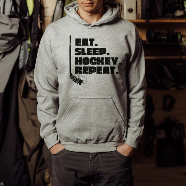 sudadera con capucha de hockey
