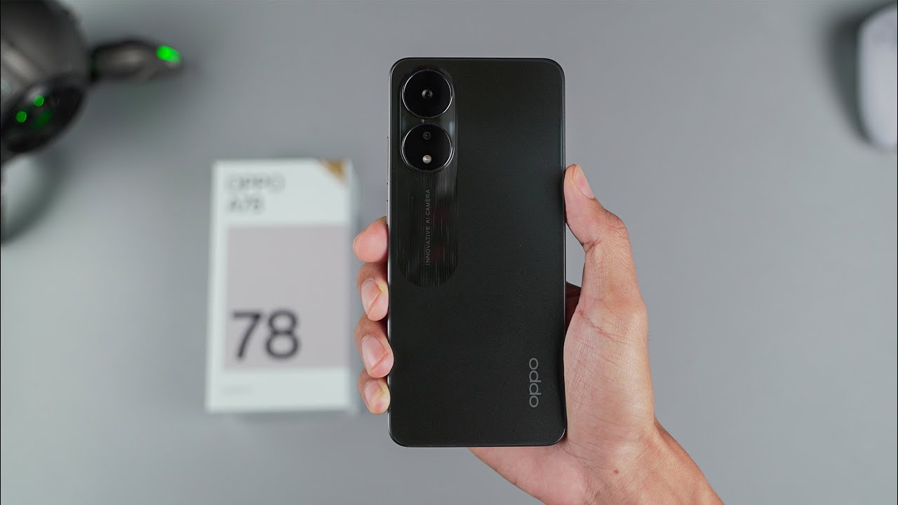 OPPO A78 (Photo: YouTube Flash Gadget)