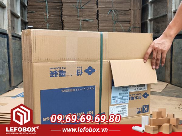Cam kết của LEFOBOX khi khách hàng mua thùng carton cũ