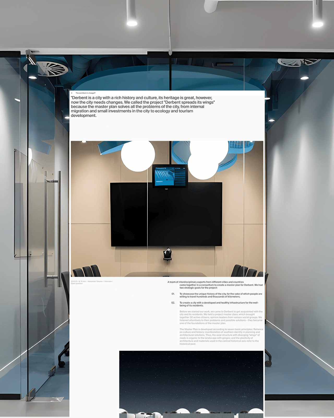 Artifact from the IND Architects' Sleek Minimalist Web Design Unveiled article on Abduzeedo