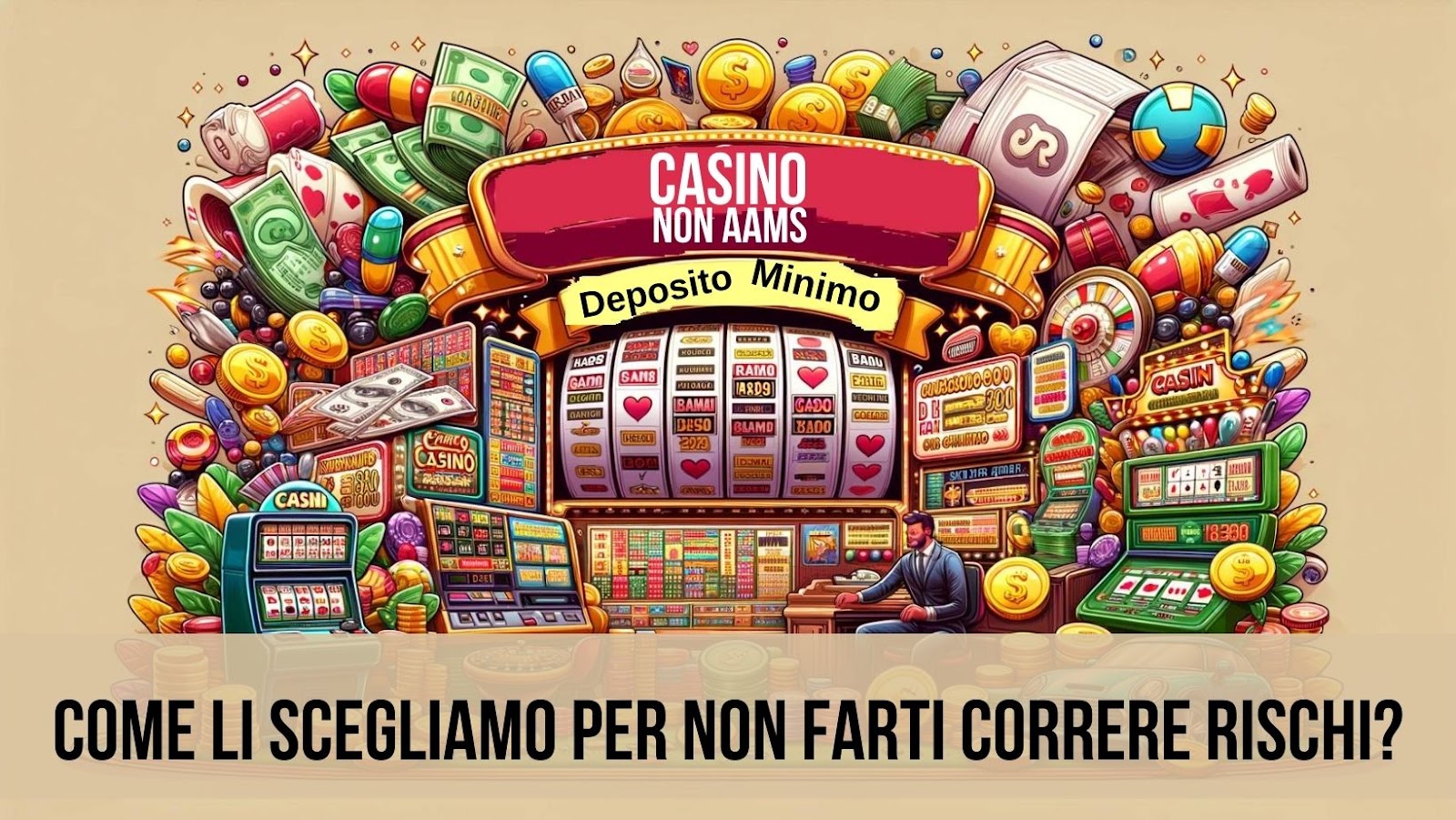 Casinò Non AAMS con Deposito Minimo - Migliori Casino con Versamento Minimo  nel Febbraio 2024