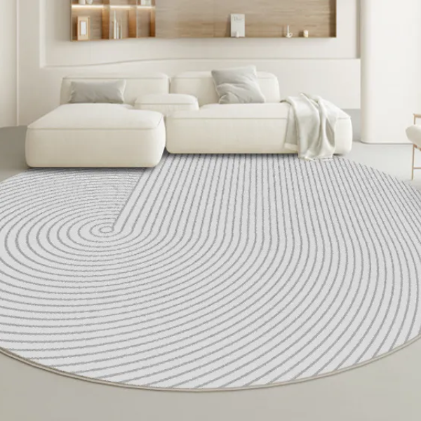 Scandinavian living room rug
