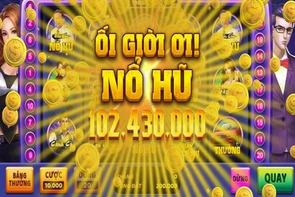 Biểu tượng nổ hũ jackpot có mức thưởng khủng