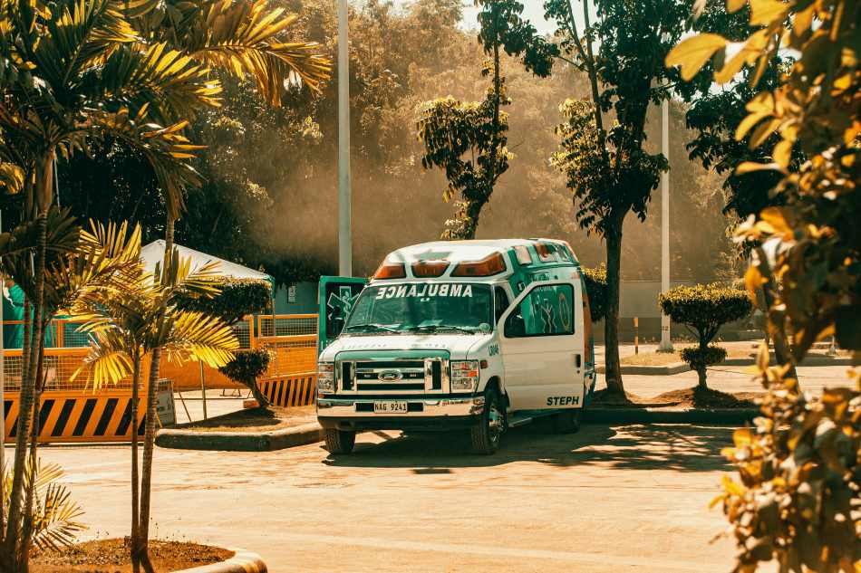 ambulância no Morro de São Paulo