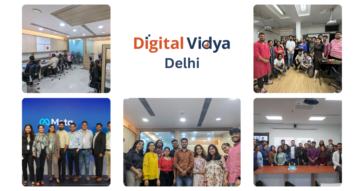 Different band culture showing digital vidya delhi's webinars with students, mentors, ceos, and entrepreneurs