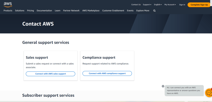 3. Engage with AWS44x Support Services