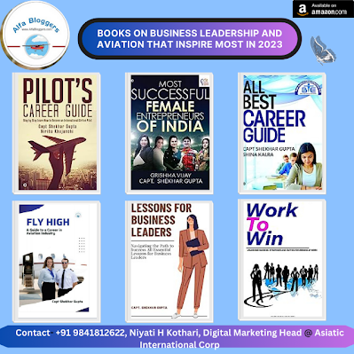Aviation books, international bestsellers, books on aviation, books for women in aviation,