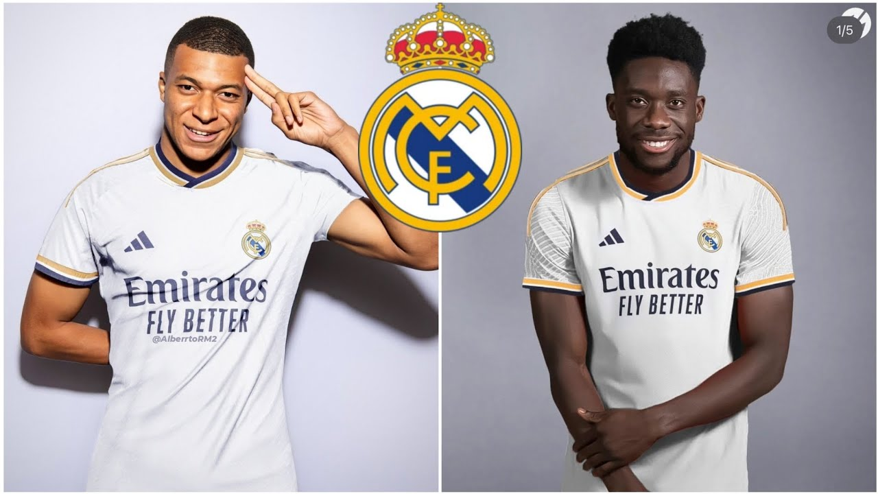 Kết hợp hoàn hảo Davies và Mbappe trong Đội hình Real Madrid ở mùa giải mới
