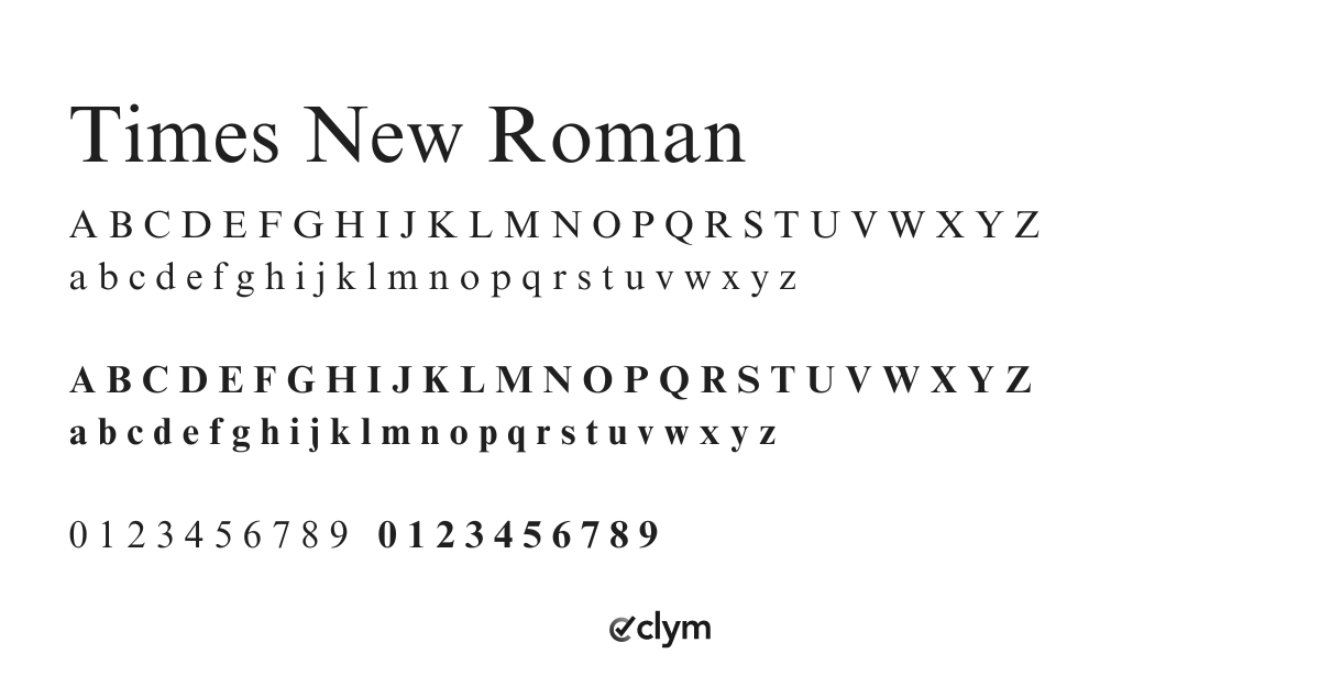 times-new-roman-font-example