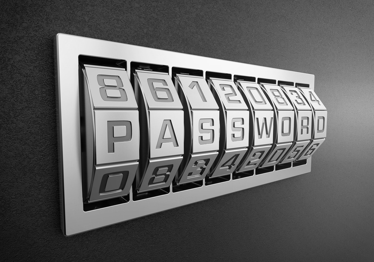 Free password app application illustration
