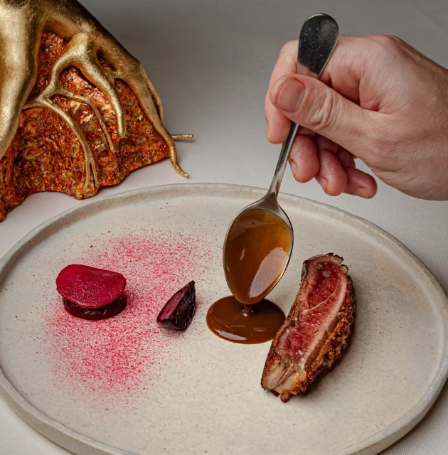 Plato de El Serbal en Santander