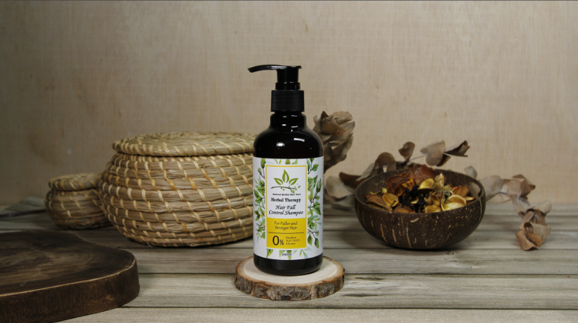 Natural Herbal Hair Care- Herbal Therapy Hair Fall Control Shampoo
