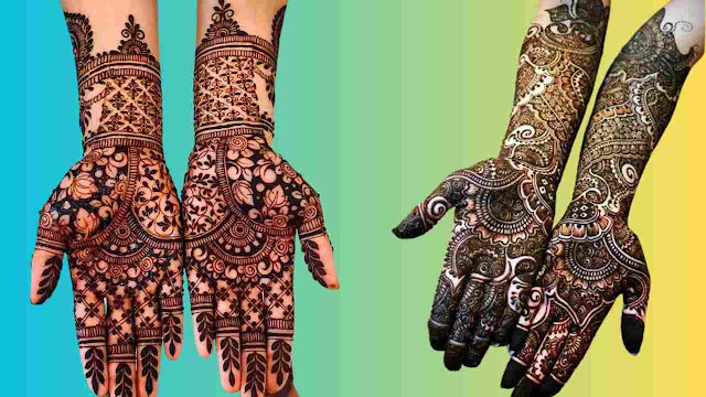 date fix ke liye mehndi design