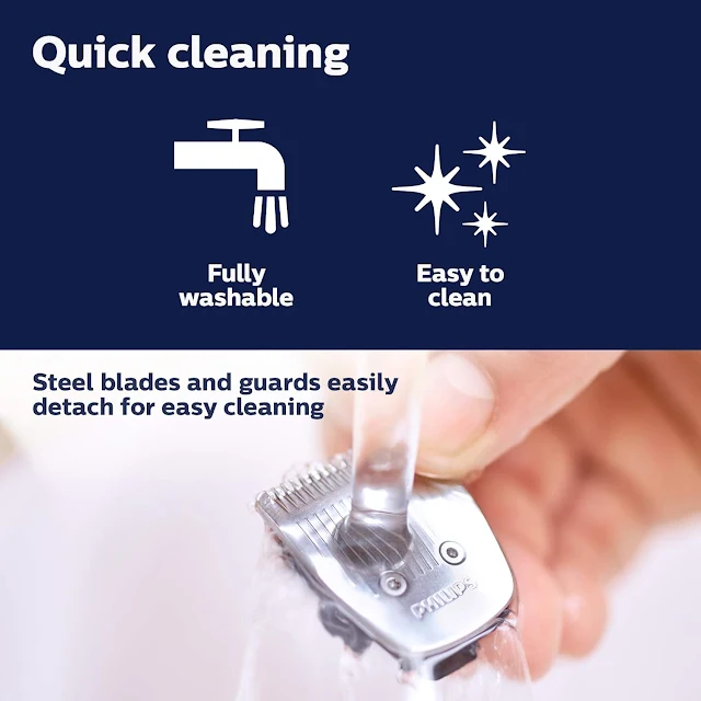 telling about trimmer cutter cleaning from water to easy