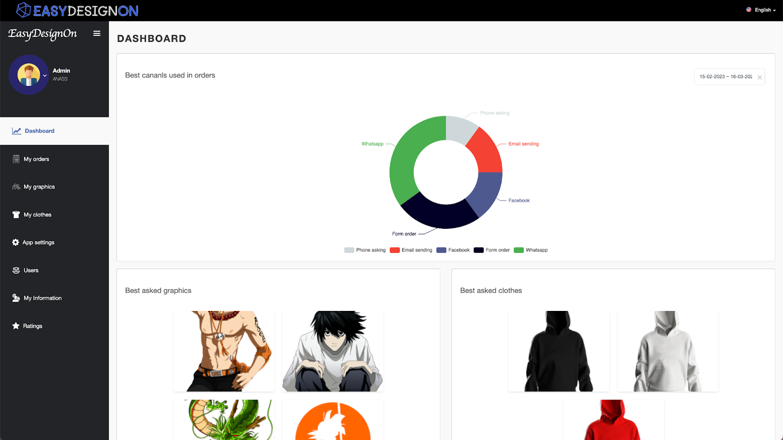 Personalized Clothing Design Platform - Angular, NestJS application - 11