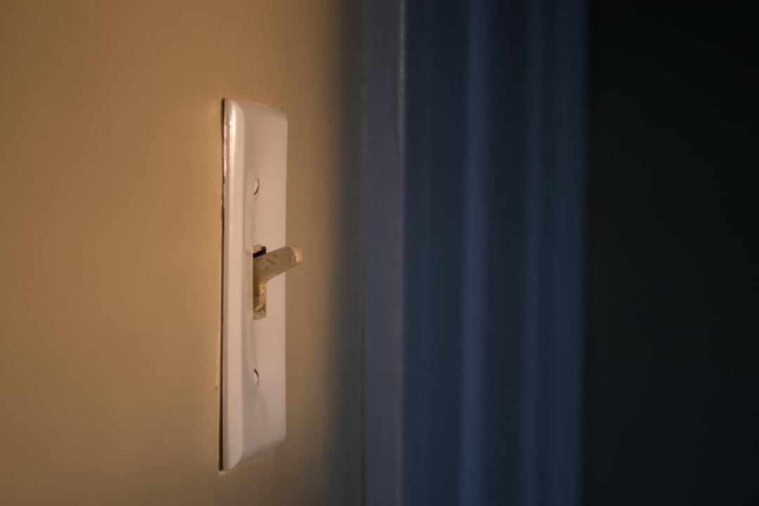 Bedroom light switch