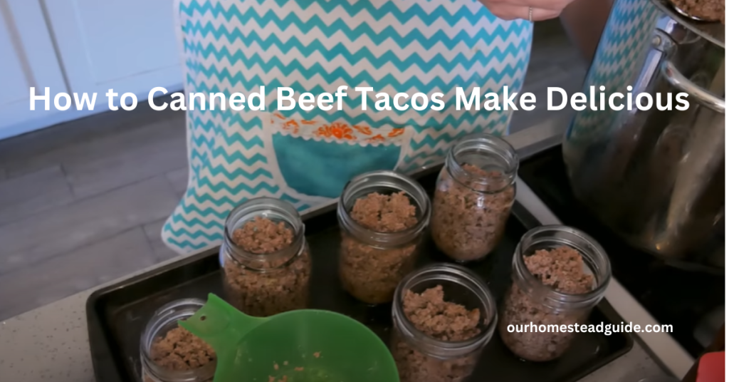 Canned Beef Tacos