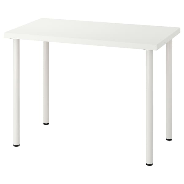 LINNMON / ADILS Table, white, 39 3/8x23 5/8 "