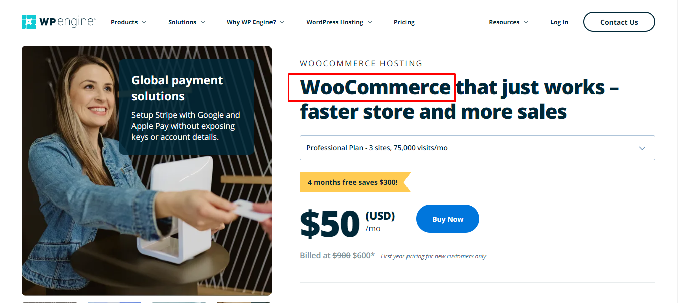 WP Engine WooCommerce Hosting Plans