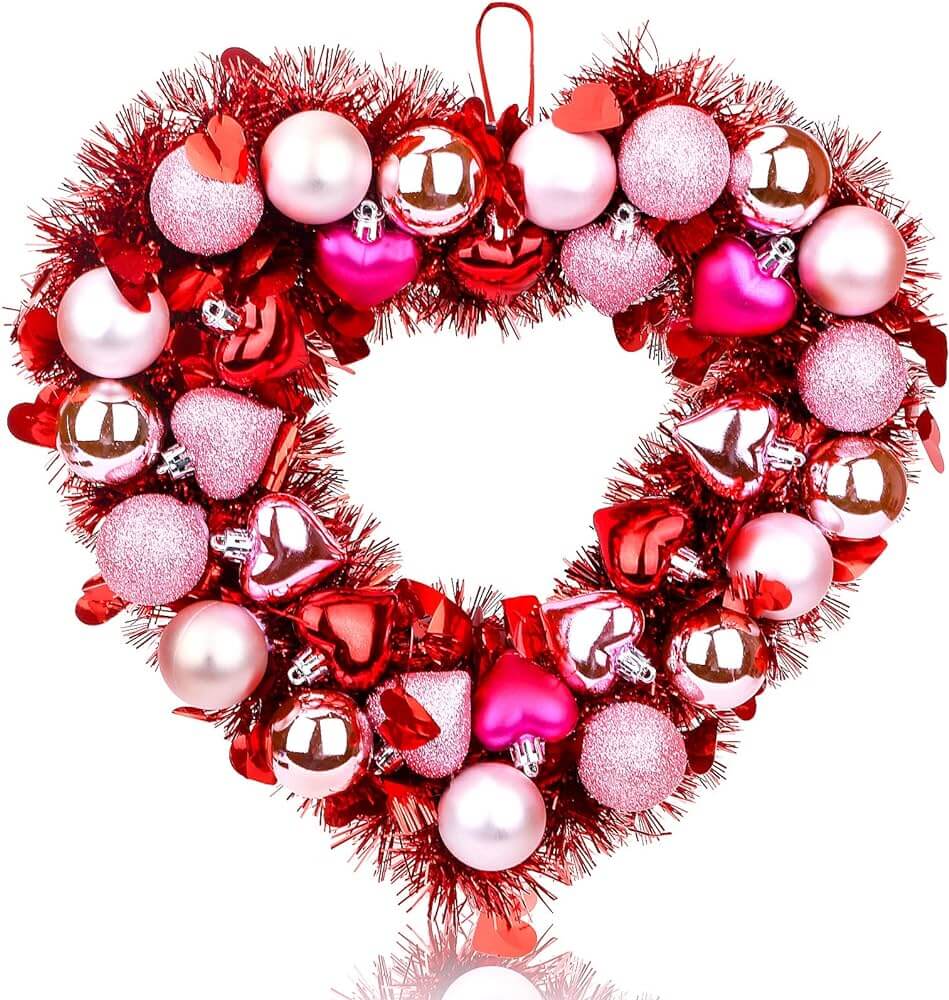 Interactive Heart Wreath