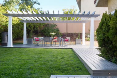 what is composite decking frequently asked questions pergola and deck in backyard custom built michigan