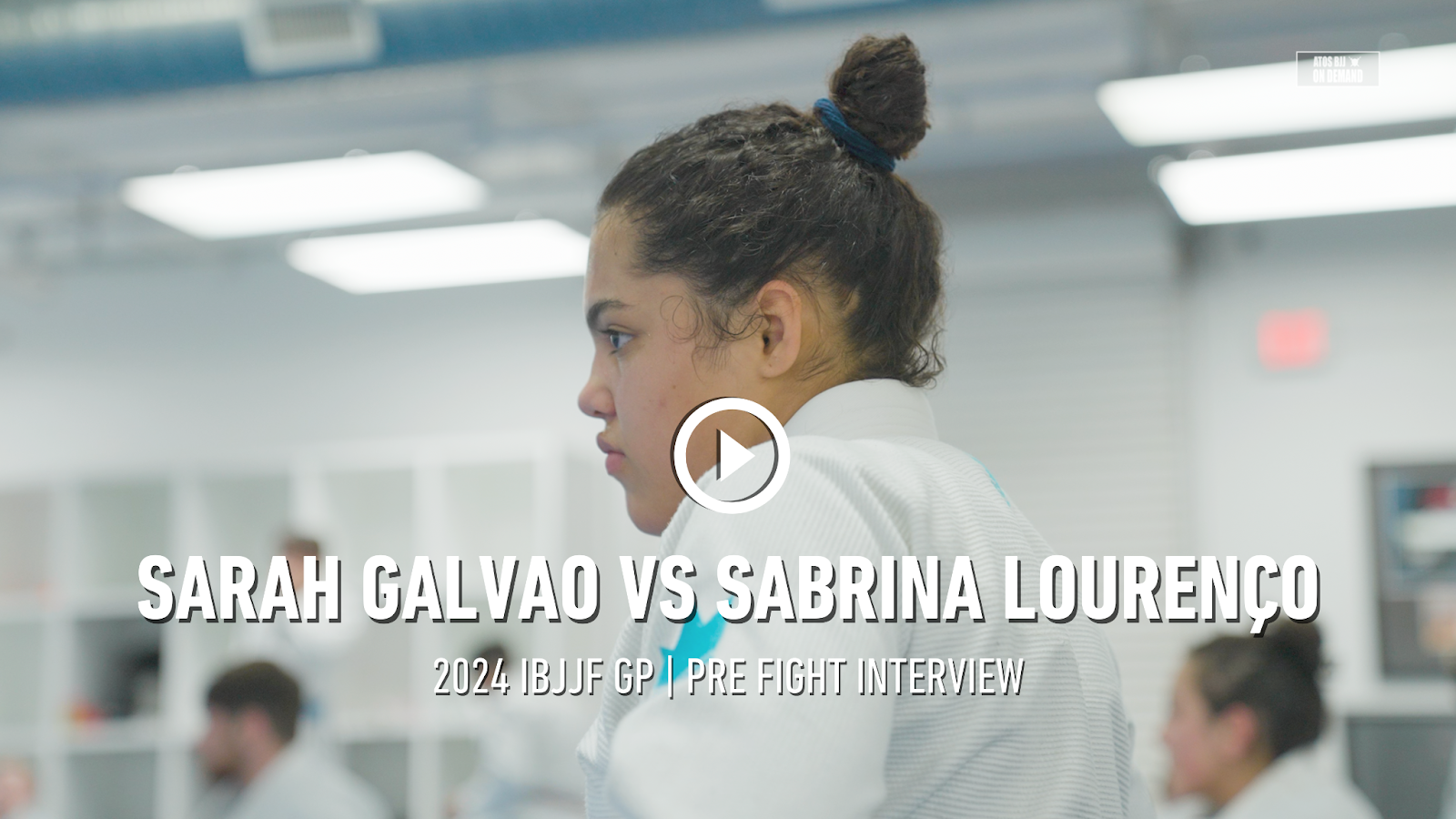 Pre-fight Interview with Sarah Galvao
