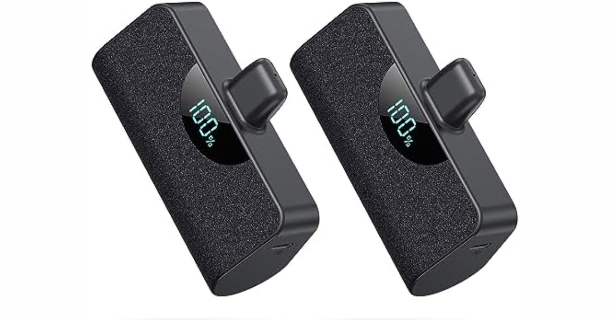 Small Portable Charger for iPhone (2-Pack) + Top 20 Travel Electronics Gadgets for Your Next Adventure