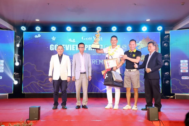Golfer Bình Minh trở thành tân vô địch mùa 6 của GolfViet Spring Cup