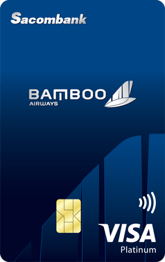 Thẻ tín dụng Sacombank Bamboo Airways Platinum