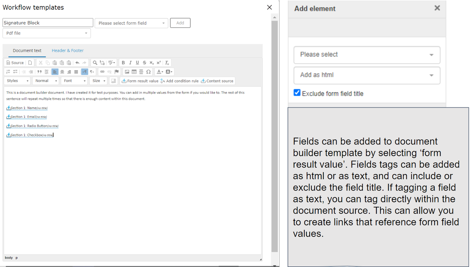 Workflow Templates