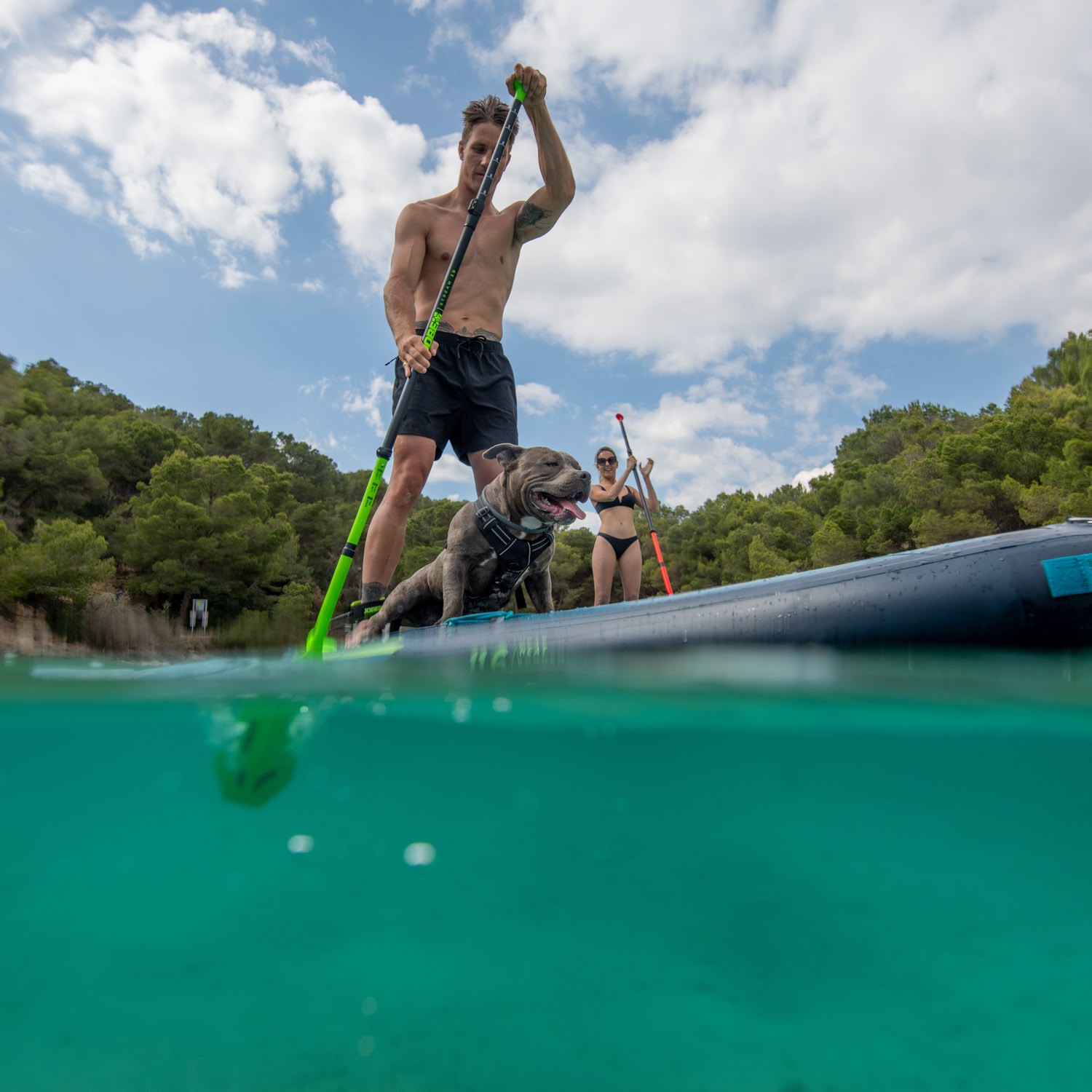 Epaisseur d'un stand up paddle gonflable