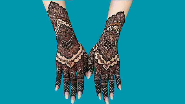 eid ke tyohar ke liye mehndi design